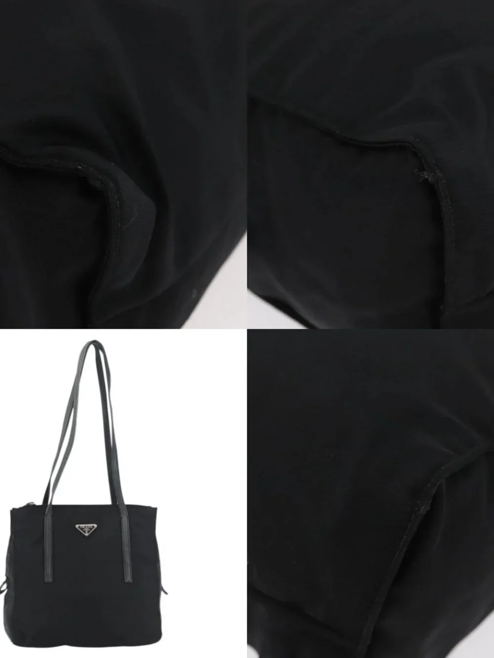 Prada brand	prada color	black